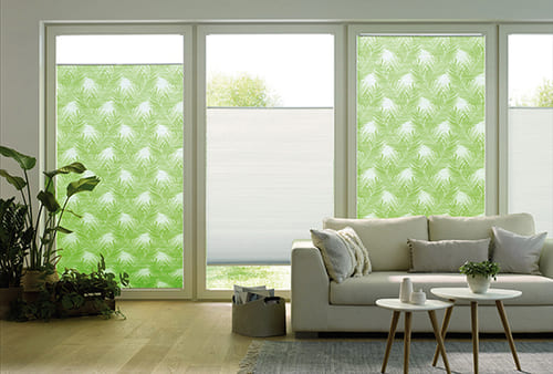 Des stores sur mesure au Domaine de la peinture