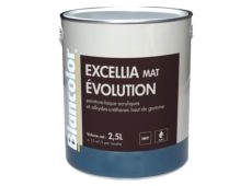 EXCELLIA MAT EVO  2.5L  BLANC- BLANCOLOR