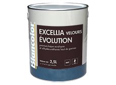 EXCELLIA VELOURS EVO  1L  BLANC- BLANCOLOR