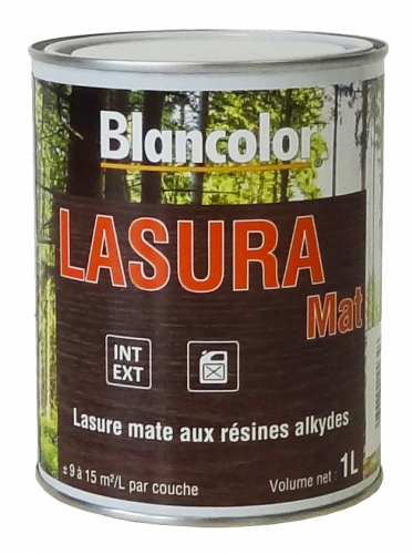 LASURE MAT CHENE CLAIR BLANCOLOR 1L