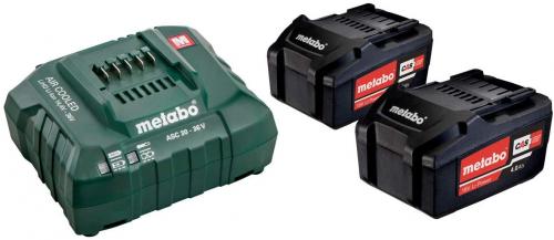 PACK BATTERIE BASIC 2 X 5.2AH METABO