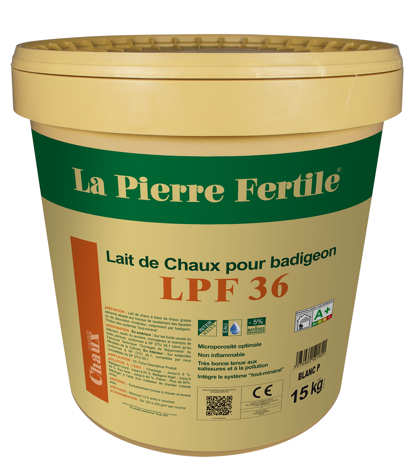 LPF36 CHAUX PIERRE FERTILE BLANC 1KG