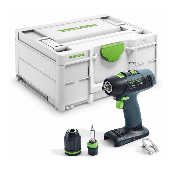 PERCEUSE VISSEUSES SANS FIL T18+3 BASIC FESTOOL