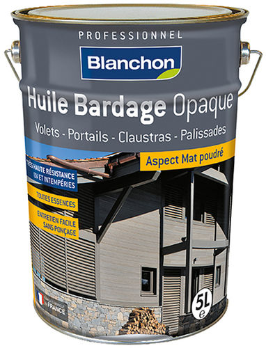 HUILE BARDAGE   1L ANTHRACITE BLANCHON