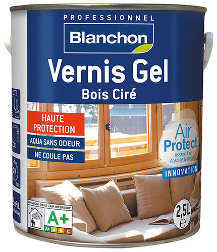 VERNIS GEL BOIS CIRE 1L INCOL. BLANCHON