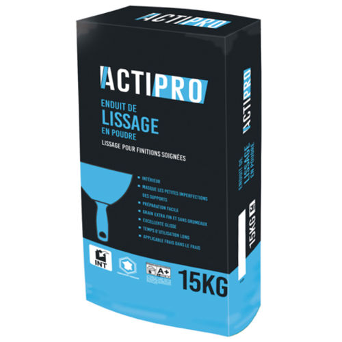 ACTIPRO ENDUIT LISSAGE SAC 15KG